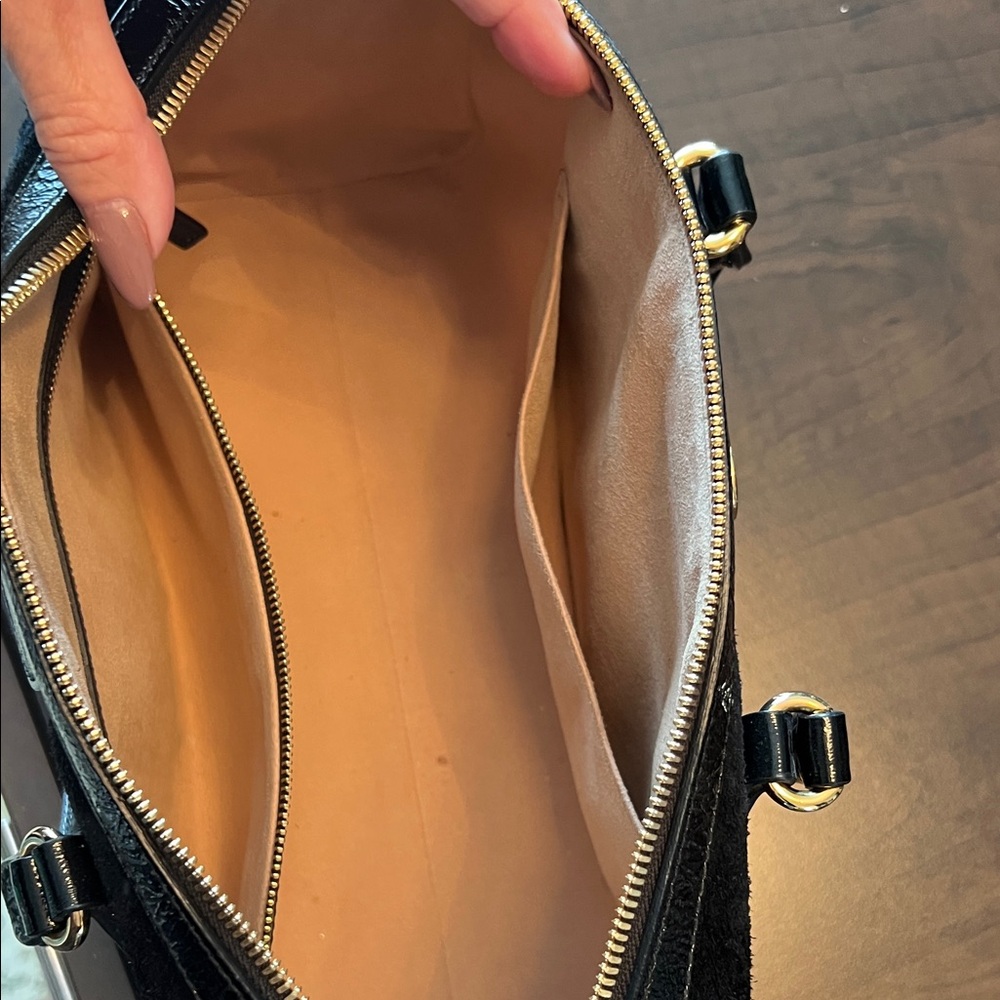 Gucci Ophidia Boston Suede Bag -Black - Picture 6 of 6